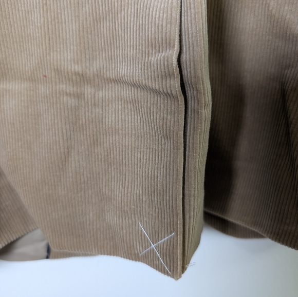 Talbots Tan Corduroy Blazer NWT 14 Classic Preppy Academia Quiet Luxury Jacket - Picture 4 of 10